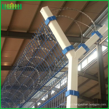 Japan solar power site fence/Airport Welded Wire Mesh Fence,Warehouse Fence,Highway Fence